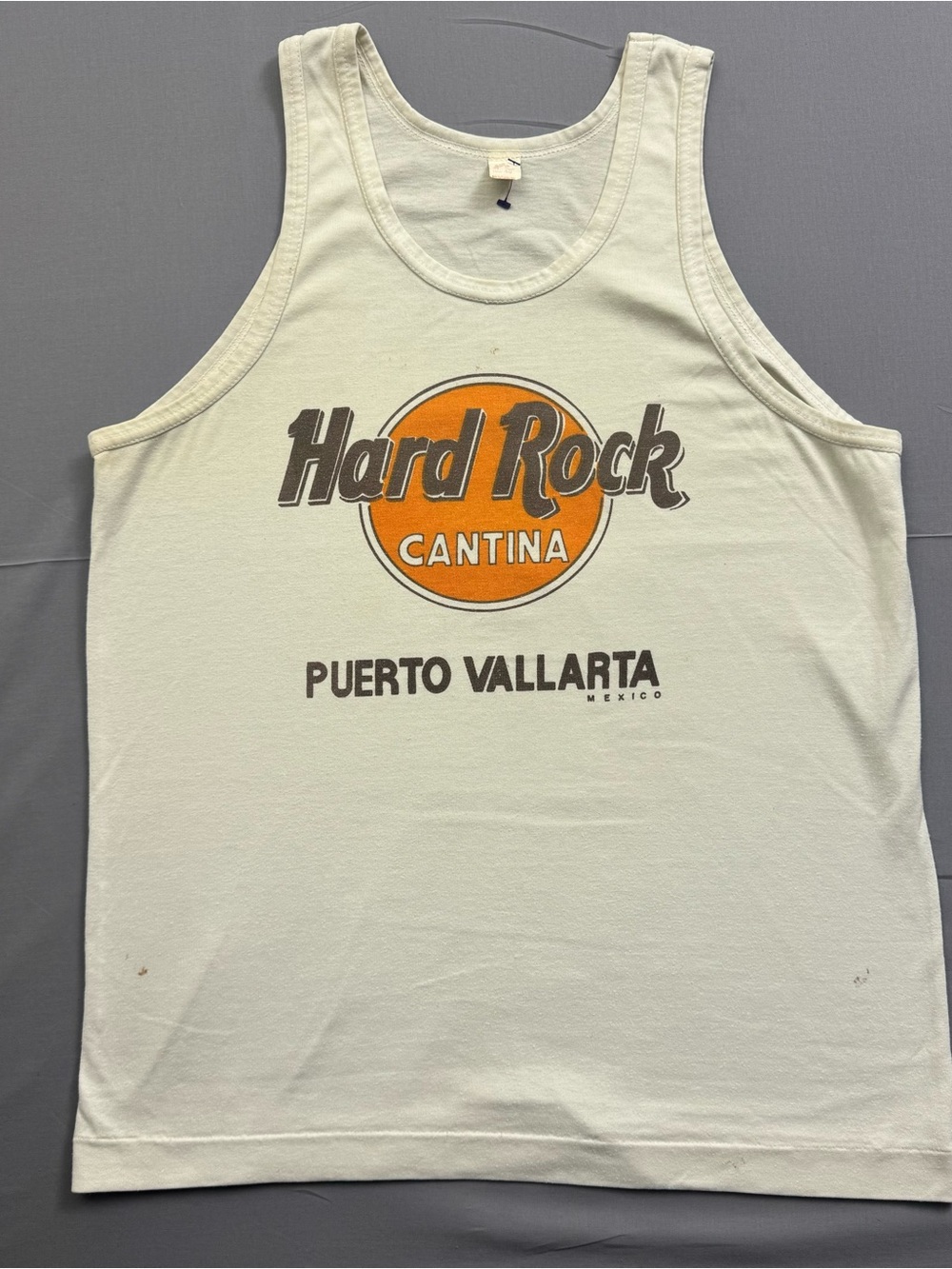 Vintage Hard Rock Cafe Vintage Tank Top Shirt Puerto Vallarta Mexico Size SM/M